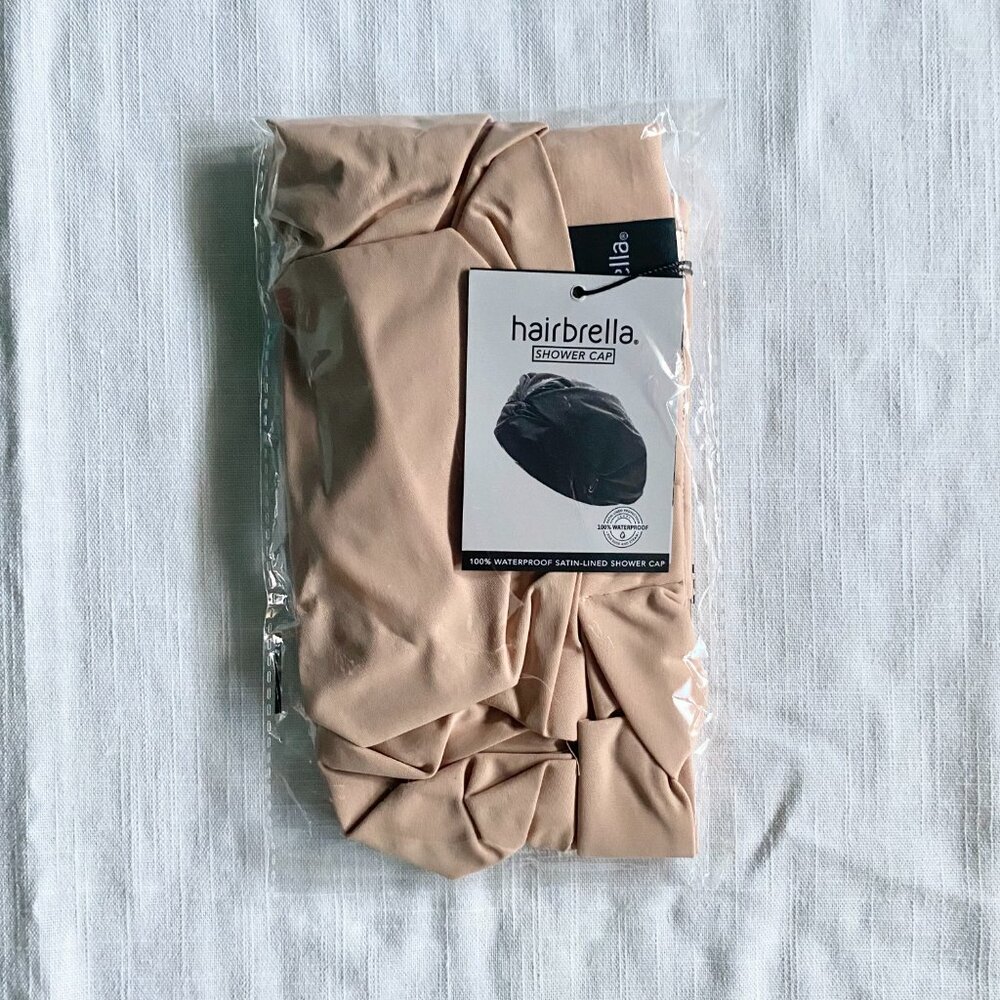 NWT - Hairbrella Satin-Lined Shower Cap